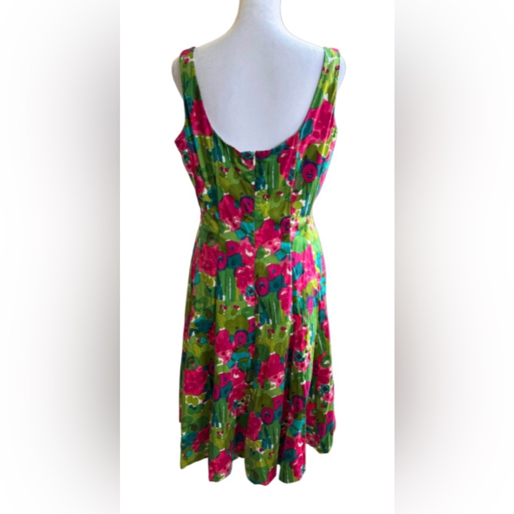 Nine West Green and Pink Dress - Picture 2 of 5